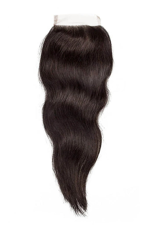 Raw Indian Closure 5x5
